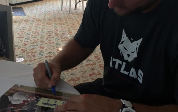 AJ Pierzynski Private Signing in Cooperstown 5/25/18